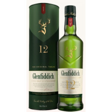 Виски GLENFIDDICH 12 Years in tube