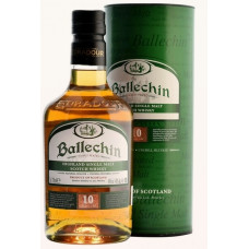 Виски BALLECHIN 10 Years Old in tube