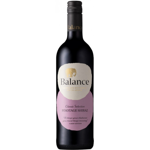 Вино красное сухое Balance WMS Pinotage (Баланс ВМС Пинотаж)