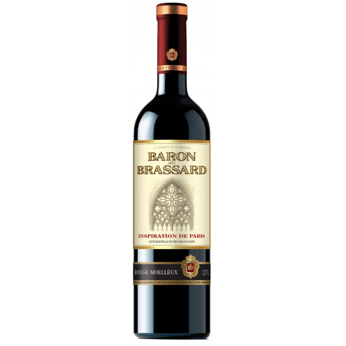 Вино красное полусладкое Baron du Brassard (Барон дю Брассард) 