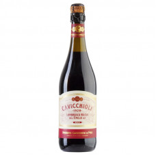 Игристое вино Cavicchioli, Lambrusco Rosso (Кавиккьоли, Ламбруско Россо)