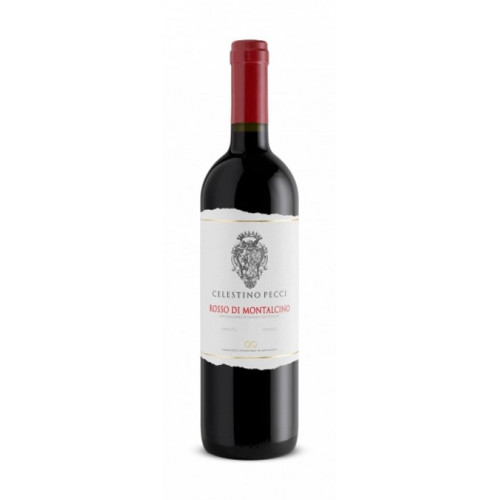 Вино красное сухое Celestino Pecci, Rosso di Montalcino (Челестино Печчи, Россо ди Монтальчино), 2020